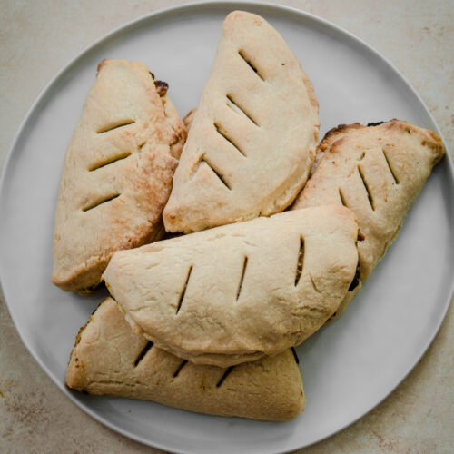 Harry Potter's Pumpkin Pasties on a plate