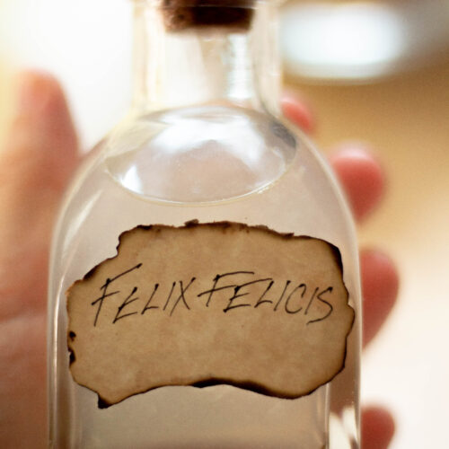 Liquid Luck Potion: Otherwise known as Felix Felicis in a bottle