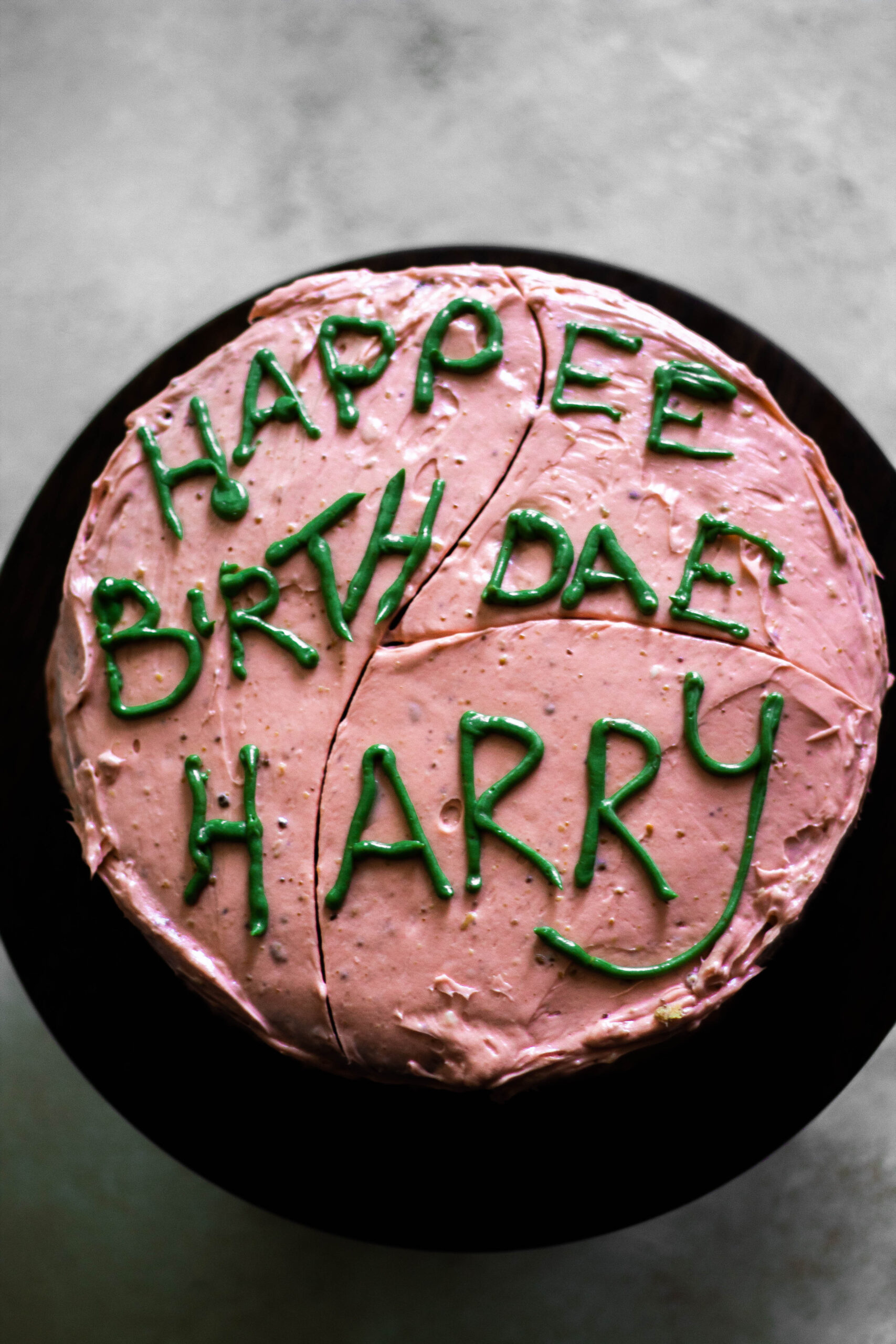 Harry Potter Cake Design Ideas : Hedwig & The invitation Letter