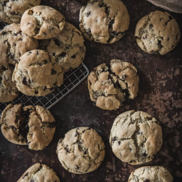Best Gluten Free Chocolate Chip Cookies on a table