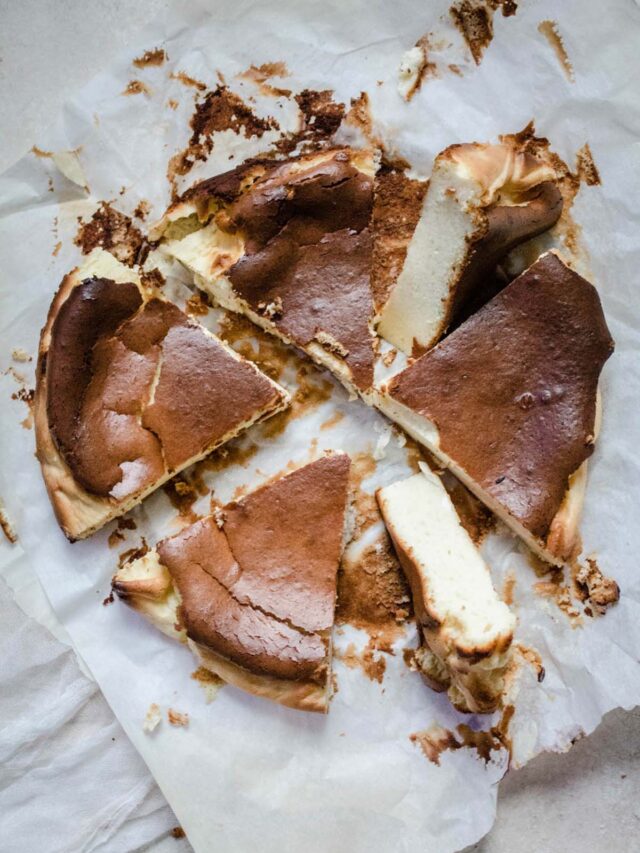 Classic Basque Cheesecake: Burnt Basque Cheesecake Recipe
