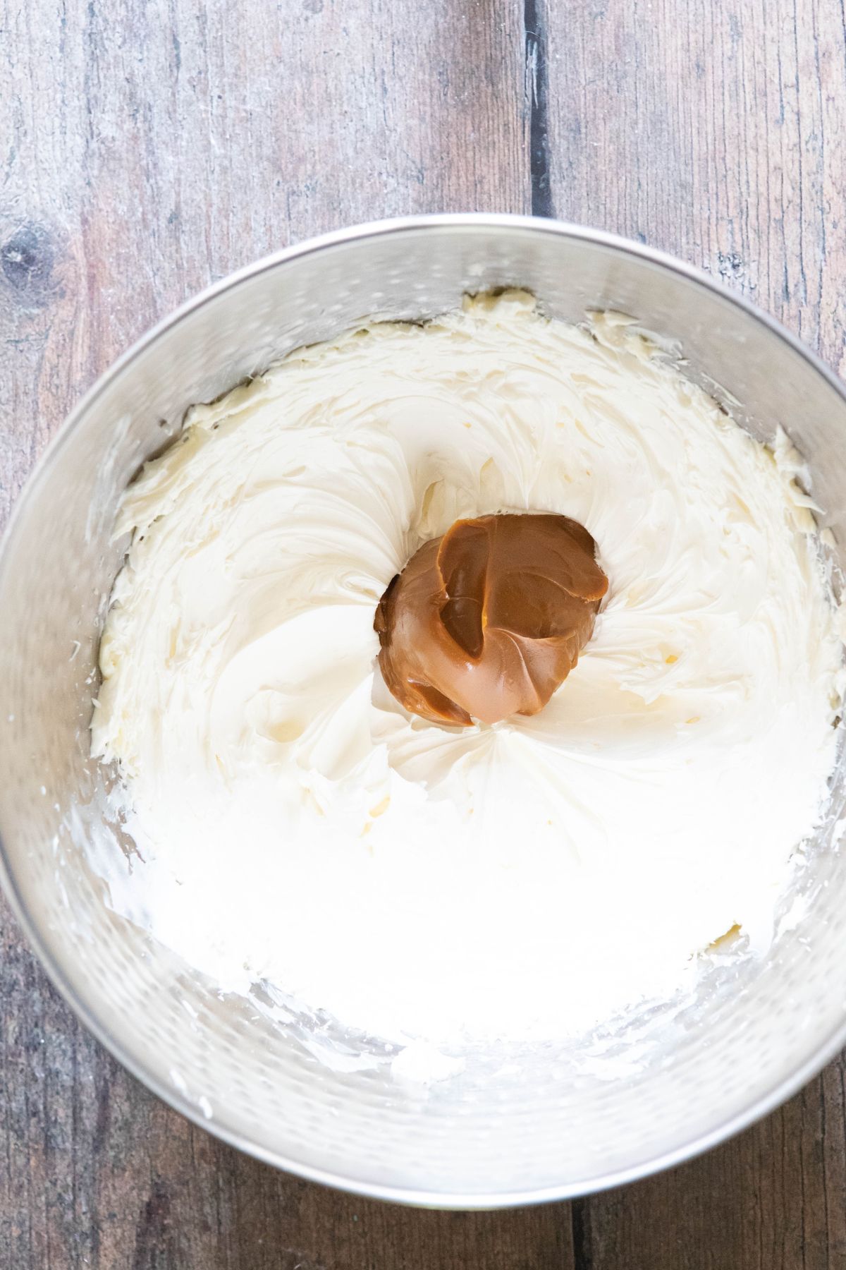 whipped butter with condensed milk 
