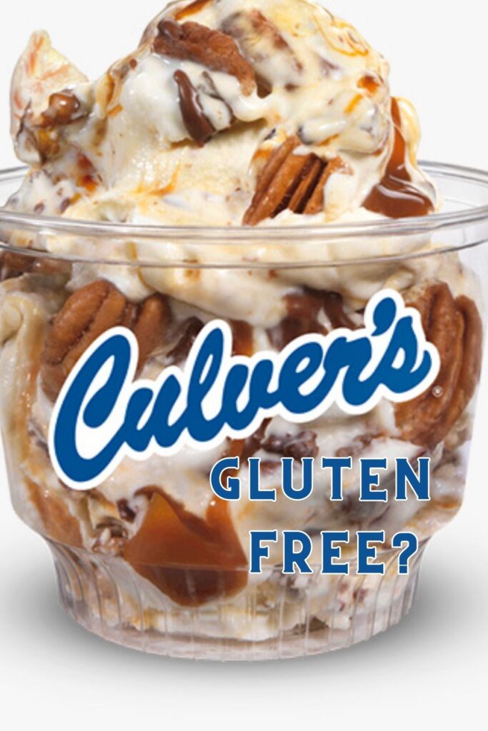 Is Culver's Custard Gluten free? Gluten Free Menu Options