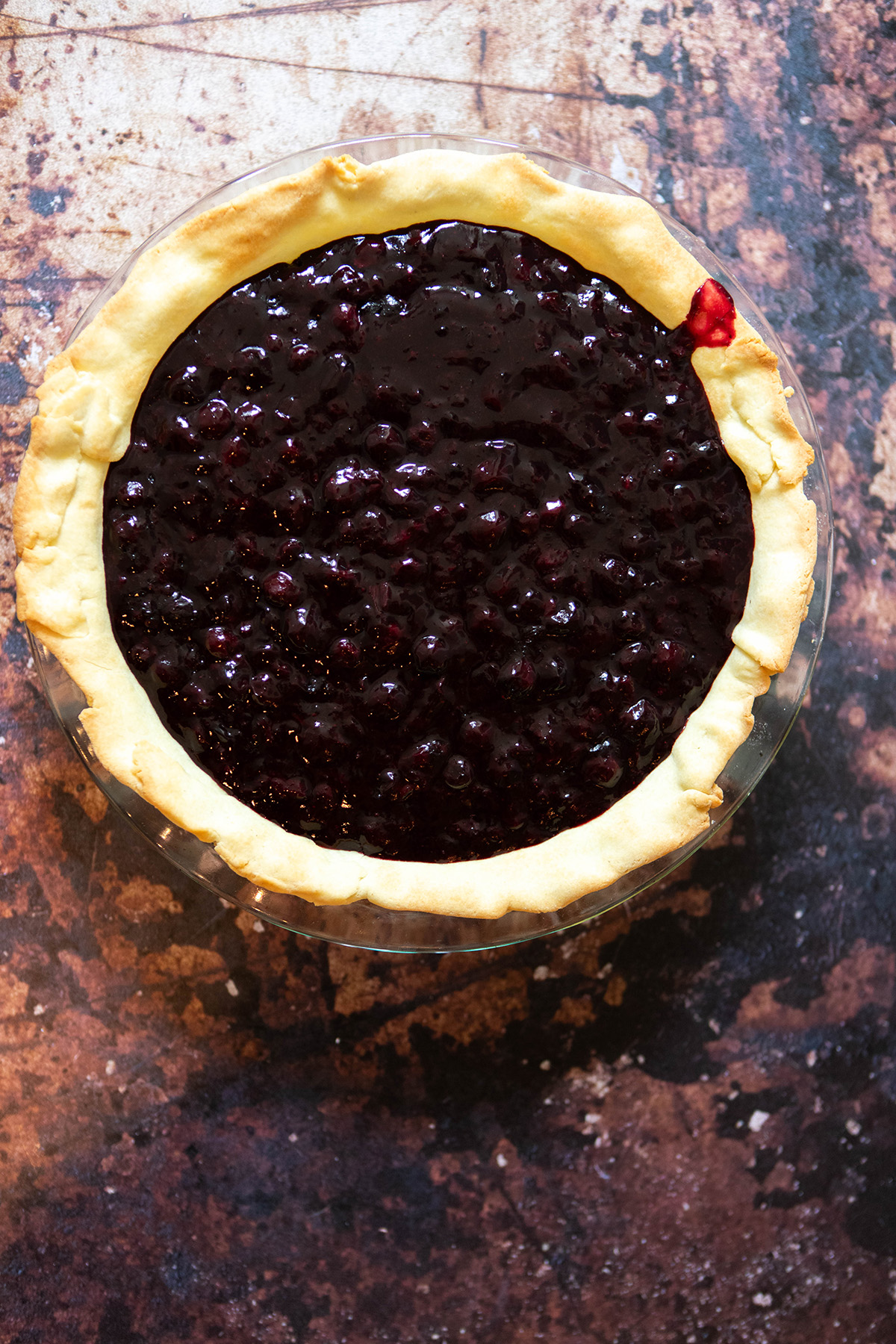 Blueberry Pie with Frozen Blueberries: Easy Homemade Pie