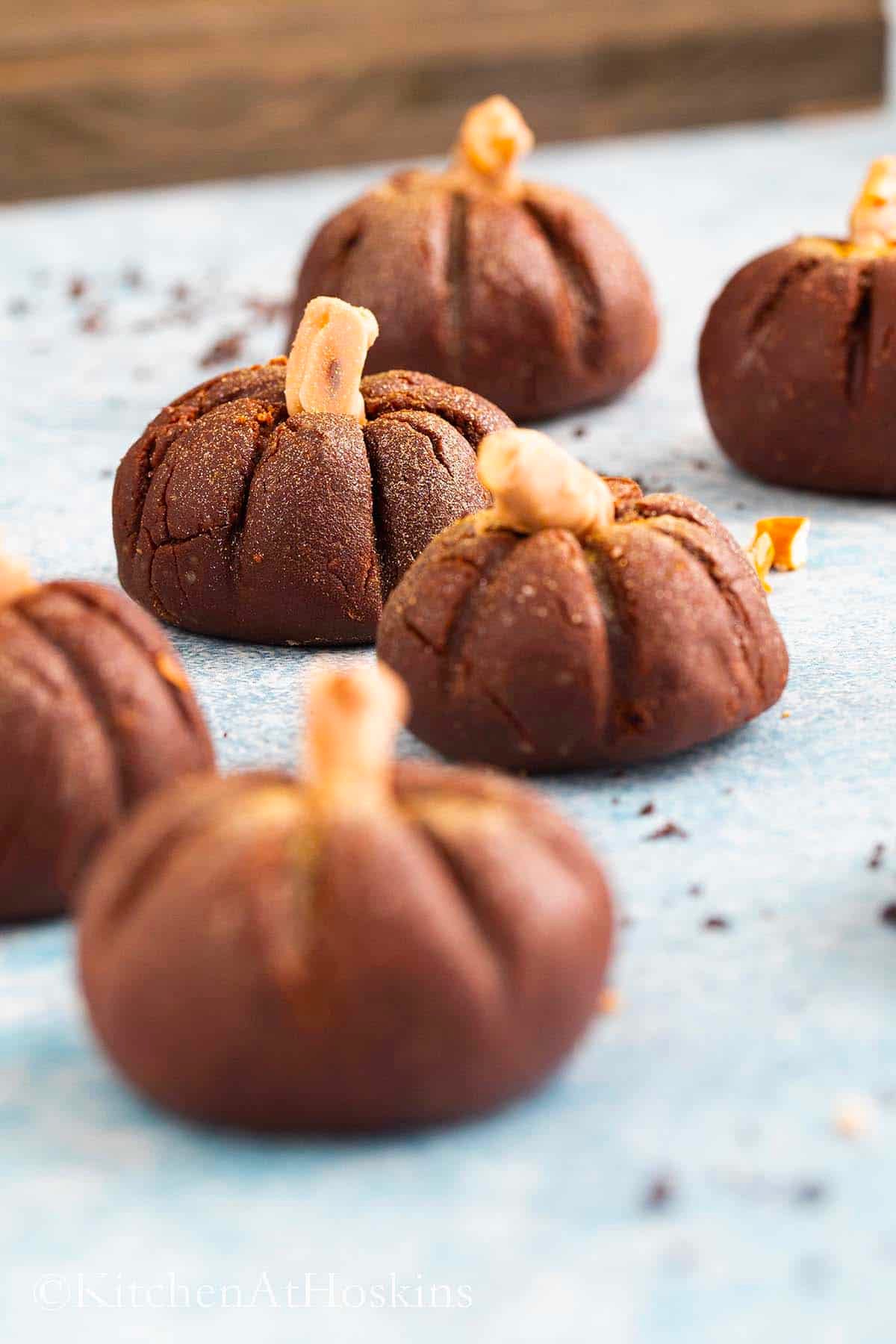 No bake pumpkins