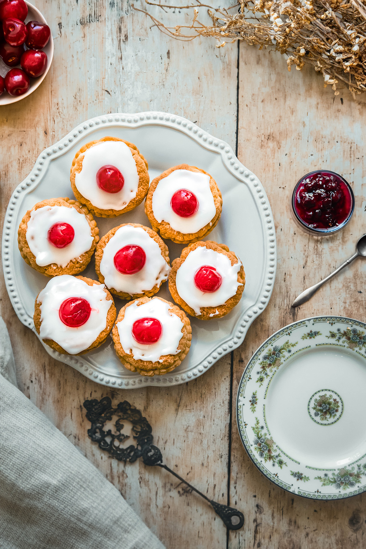 Cherry Bakewell Tart Recipe: Mini Frangipane Tarts