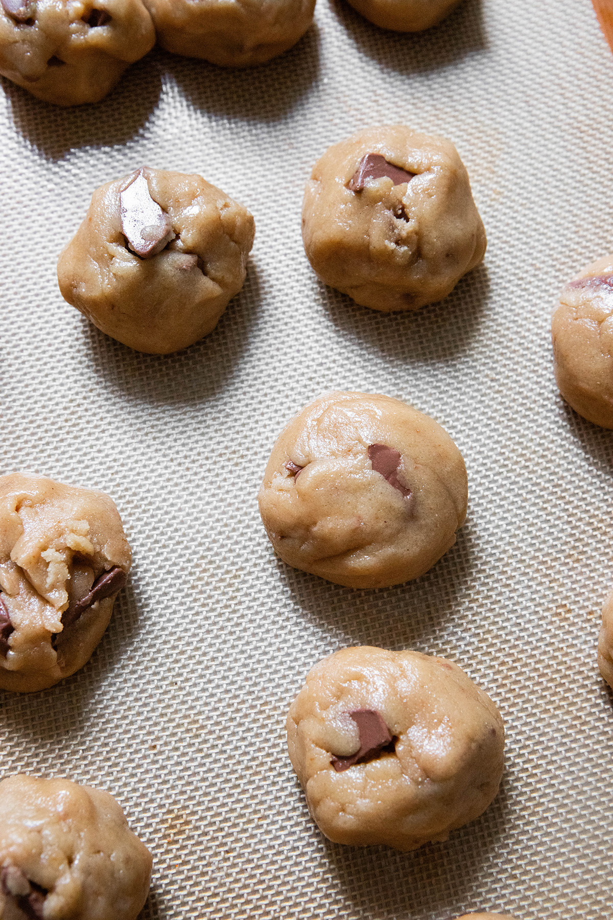 Easy Miso Chocolate Chip Cookies Recipe with Brown Butter cookie dough