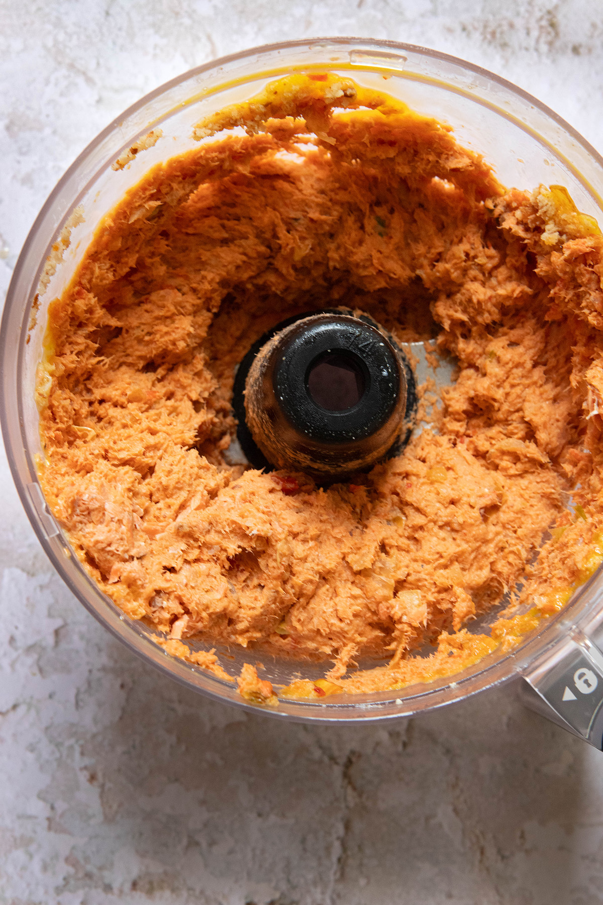 food in food processor