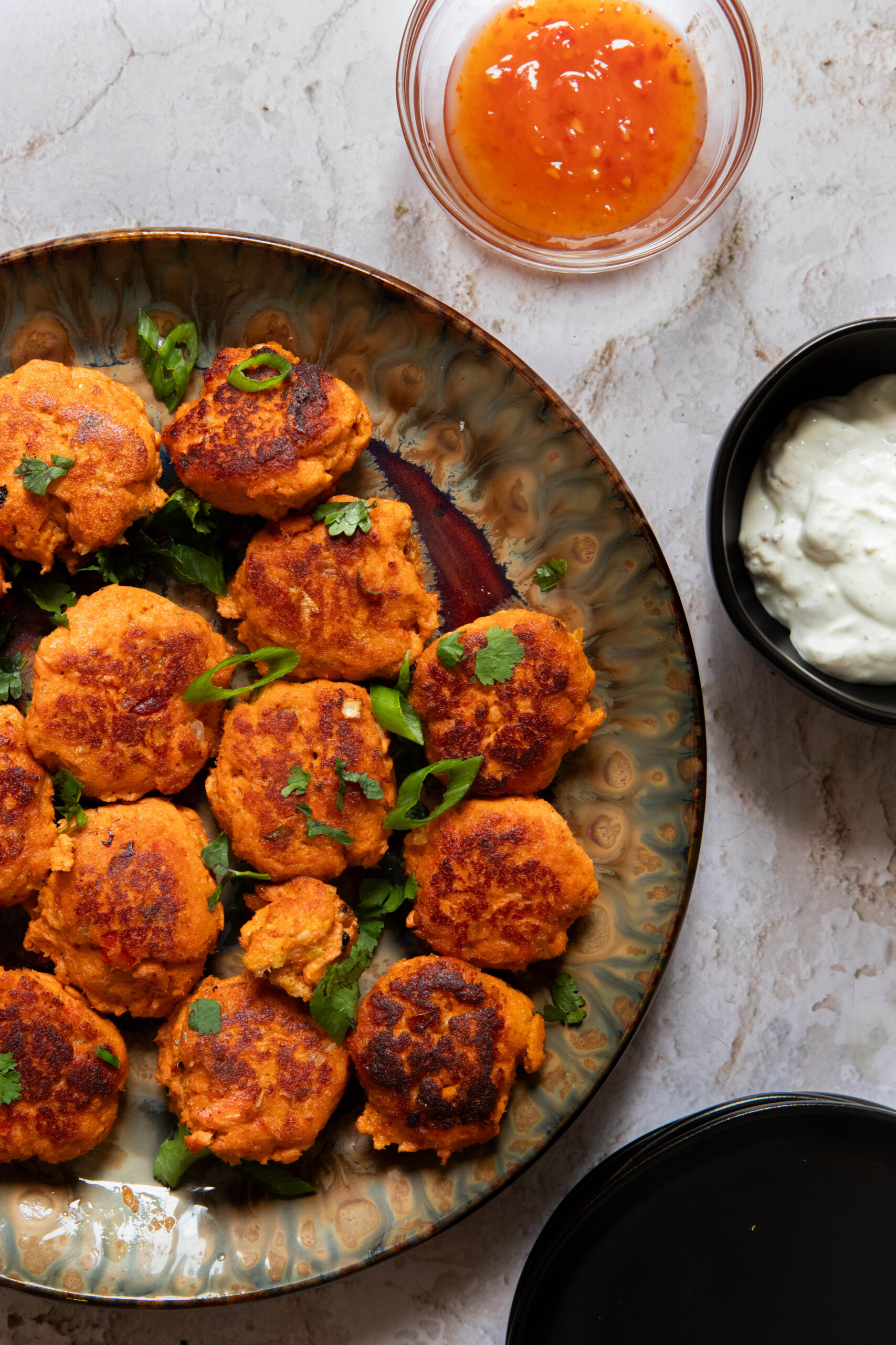 Thai Fish Balls with Lime Mayonnaise - Simple Comfort Food