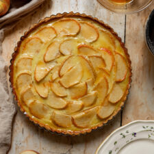 Custard Apple Tart: A French NormandeTarte Recipe