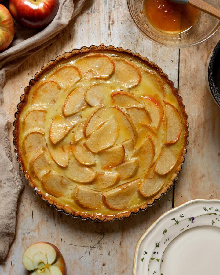 Custard Apple Tart: A French NormandeTarte Recipe