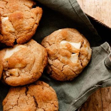 Miso White Chocolate Cookies with Brown Butter!