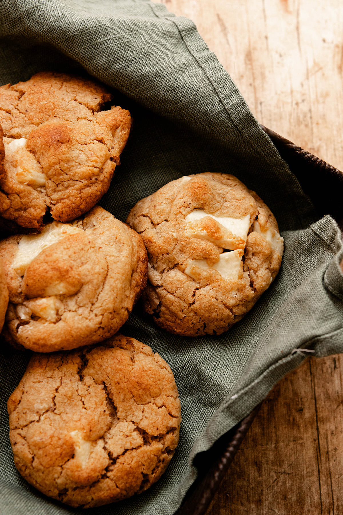 Miso White Chocolate Cookies with Brown Butter!