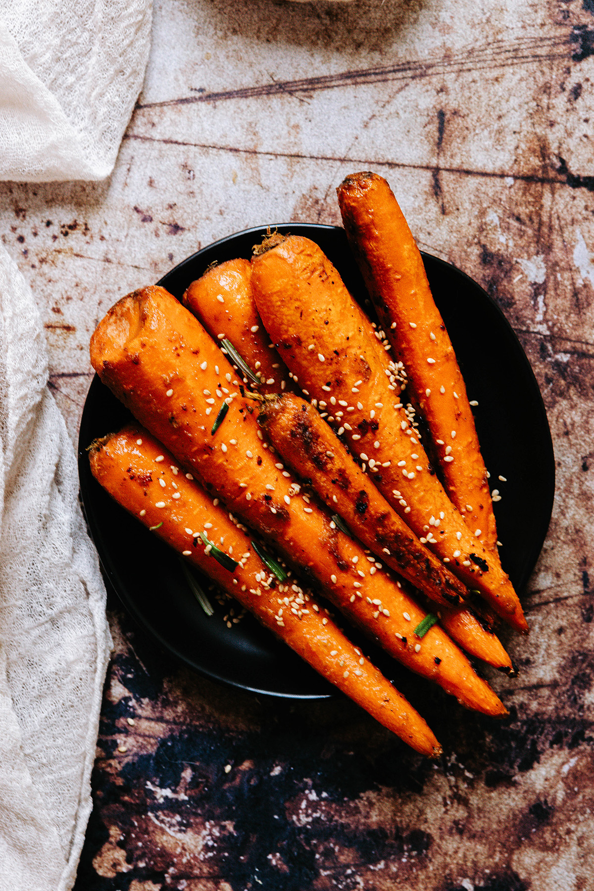Roasted Miso Carrots Recipe with Brown Butter Glaze