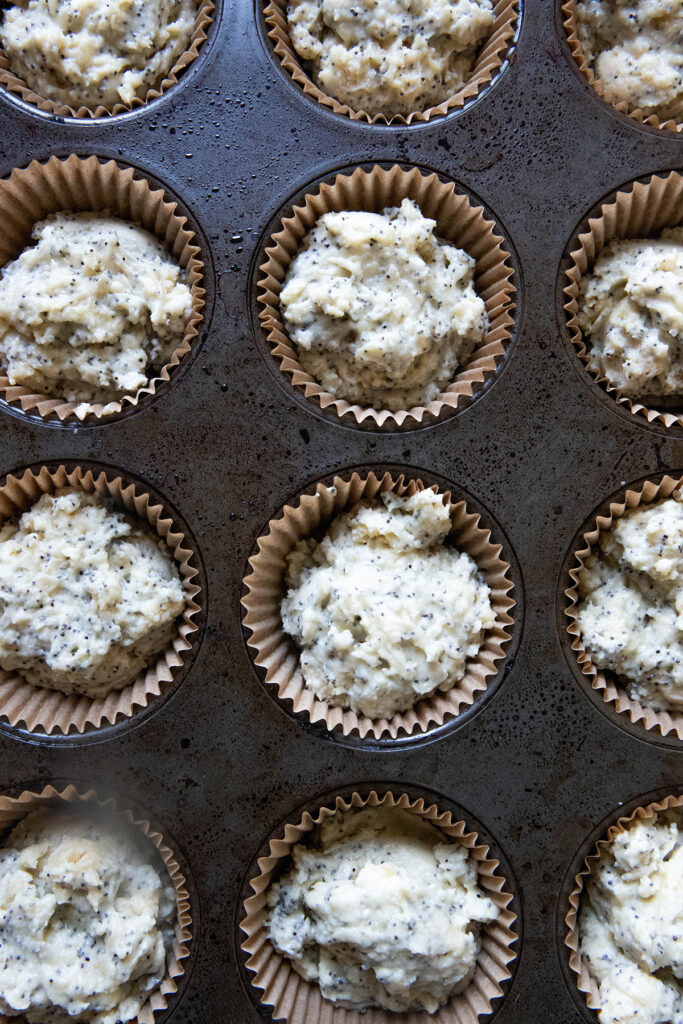 Moist Gluten Free Lemon Poppy Seed Muffins Recipe!