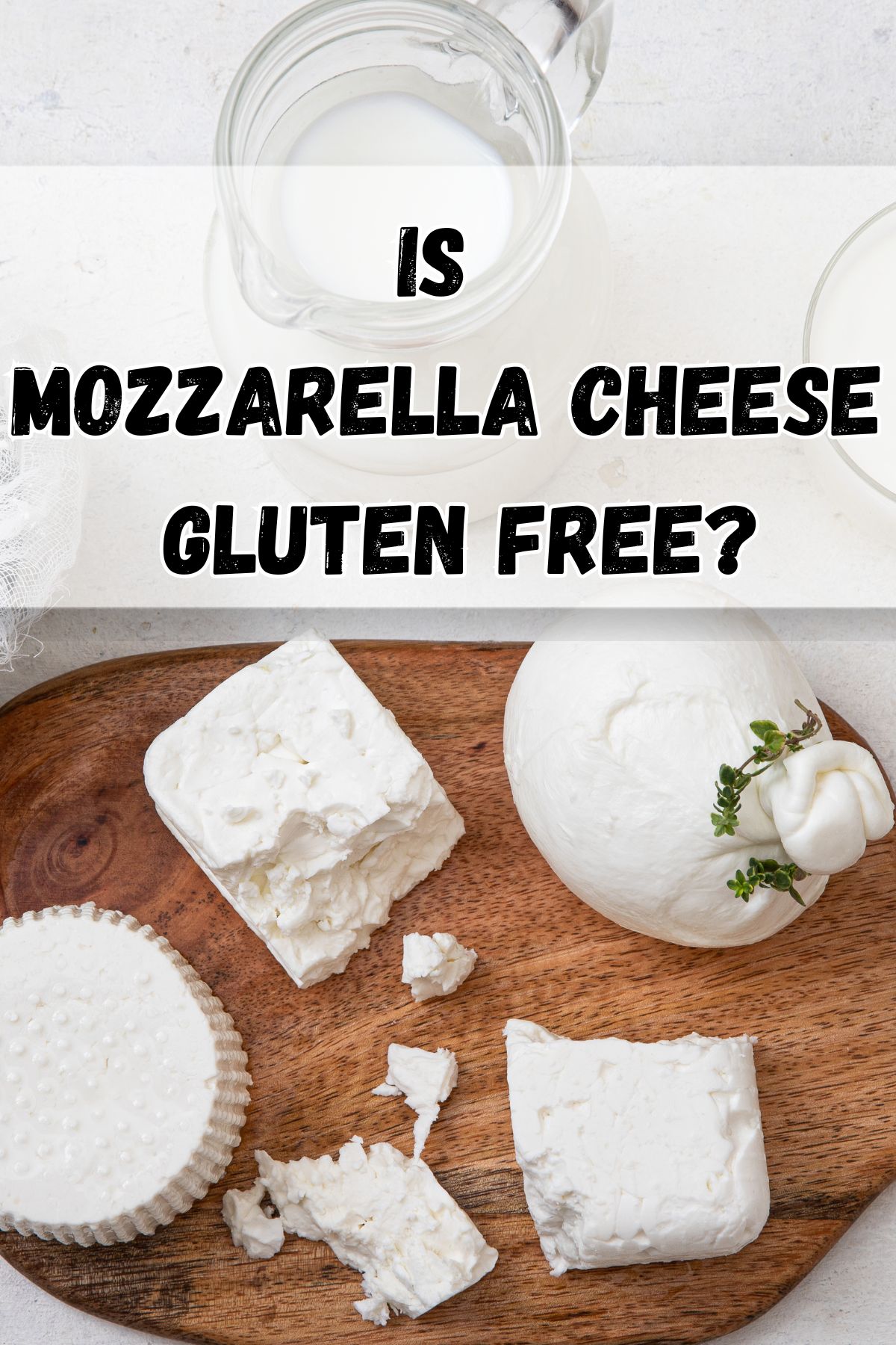 Is Mozzarella Cheese Gluten Free? Gluten-Free Food